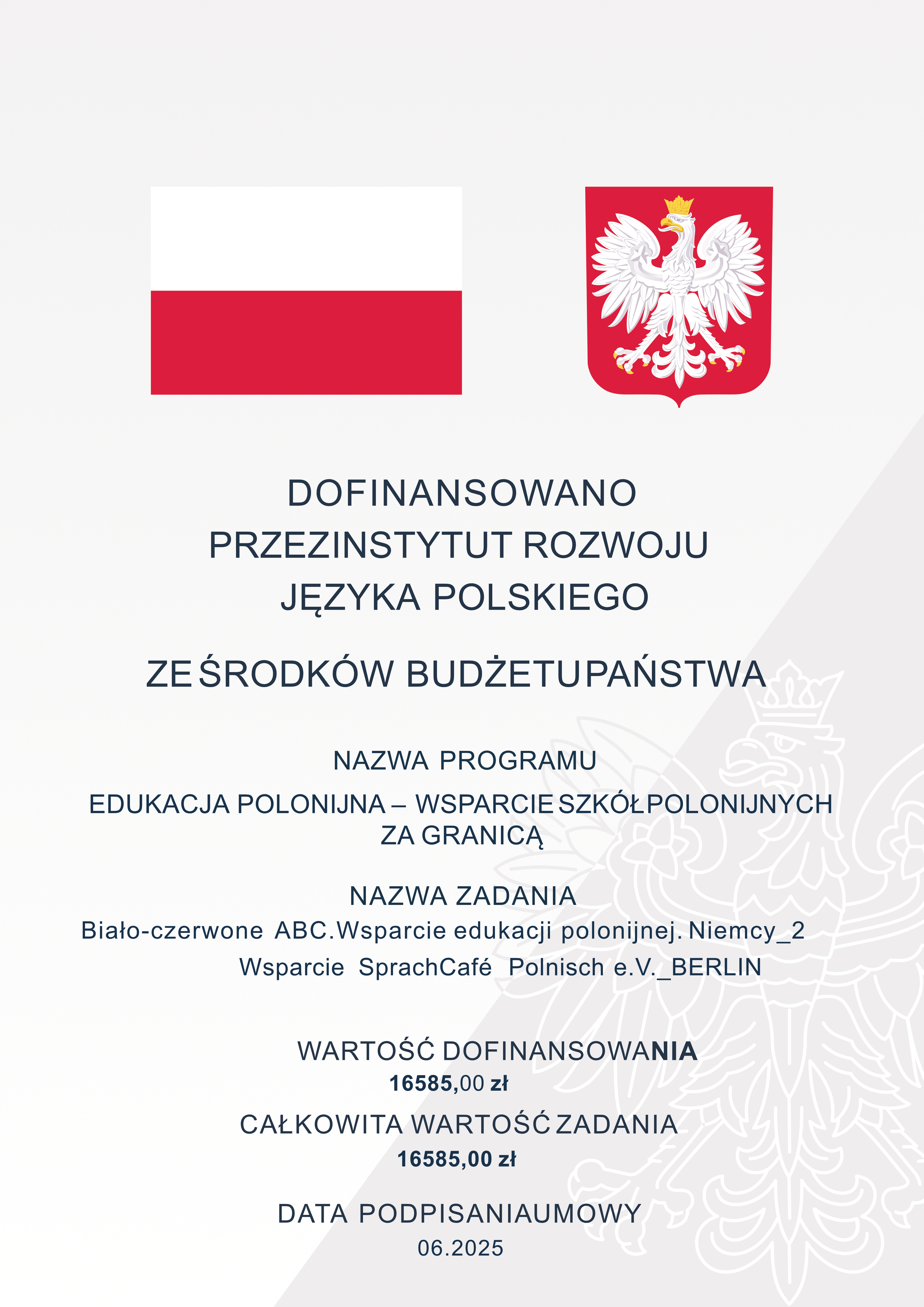Edukacja Polonijna – Wsparcie szkół polonijnych za granicą