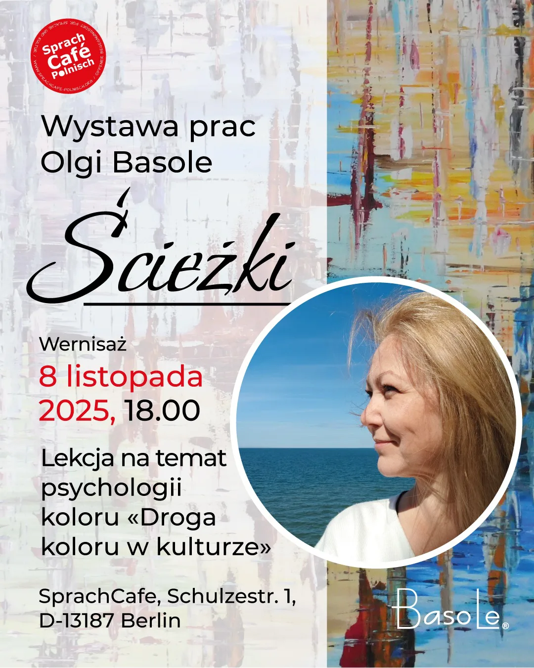 SprachCafé Polnisch, Schulzestr. 1, 13187 Berlin, Wernisaż: 08.11.2025, 18:00