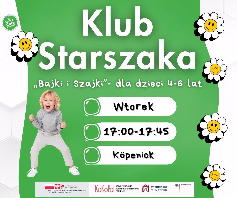 Klub Starszaka „Bajki i Szajki”- dla Dzieci 4-6 lat