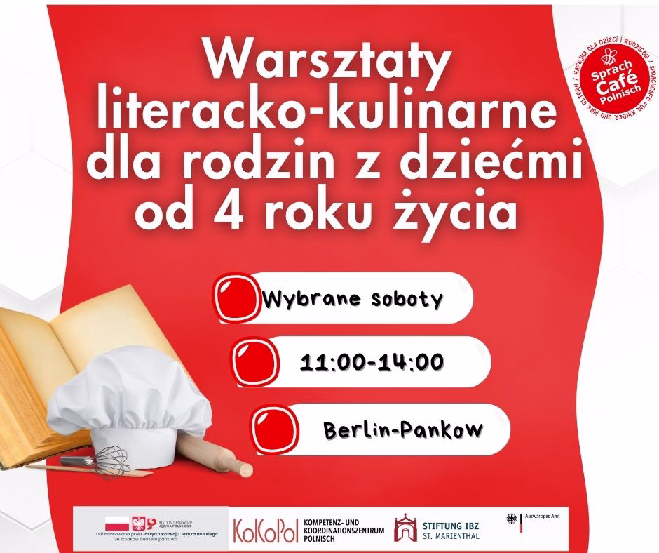 Warsztaty kulinarno-literackie dla rodzin z dziećmi (4+)