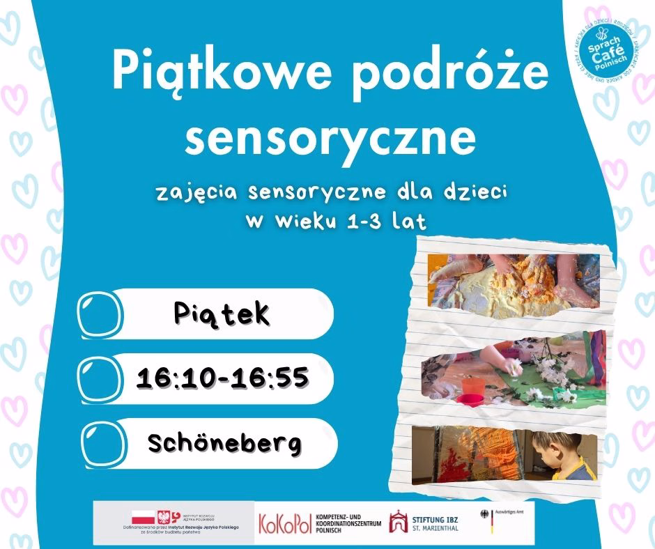 Piątkowe podróże sensoryczne – dla dzieci lat 1-3
