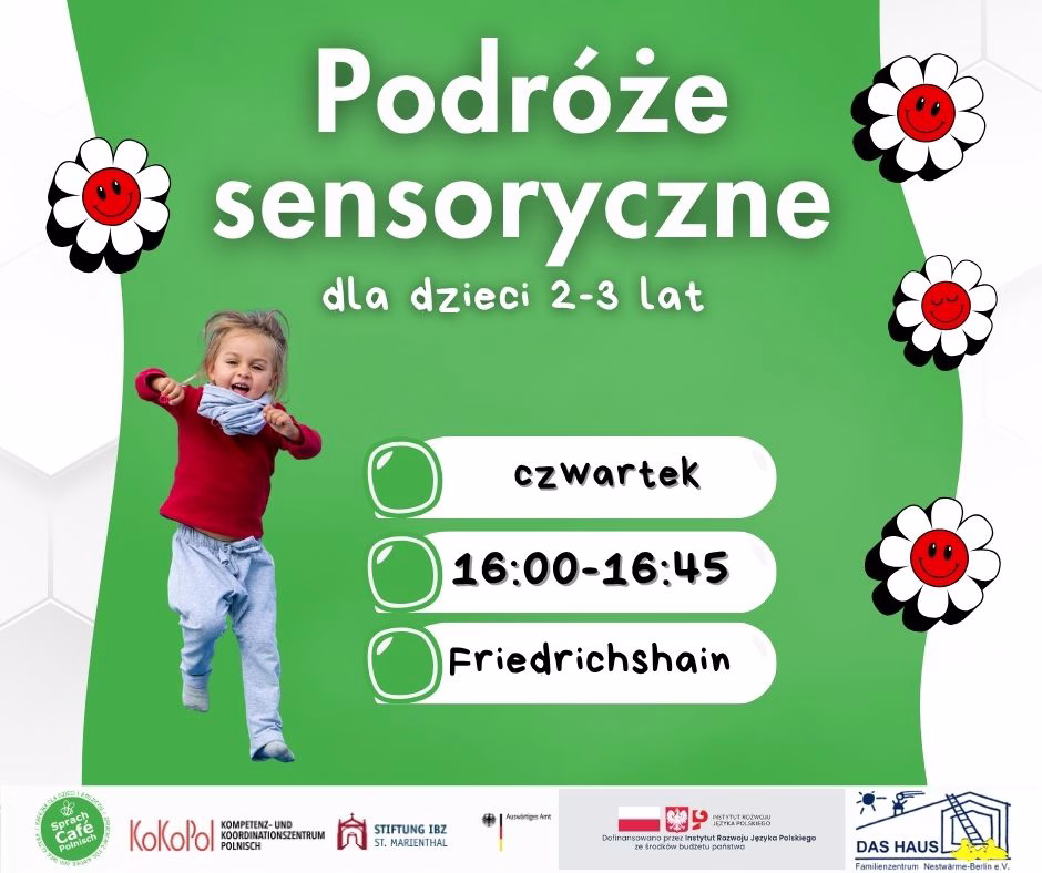 Czwartkowe podróże sensoryczne – dla dzieci lat 2-3